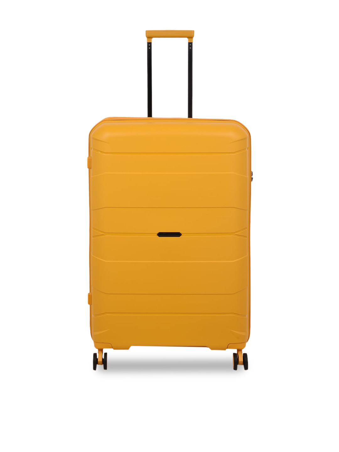 

IT luggage Yellow Solid Trolley Bag