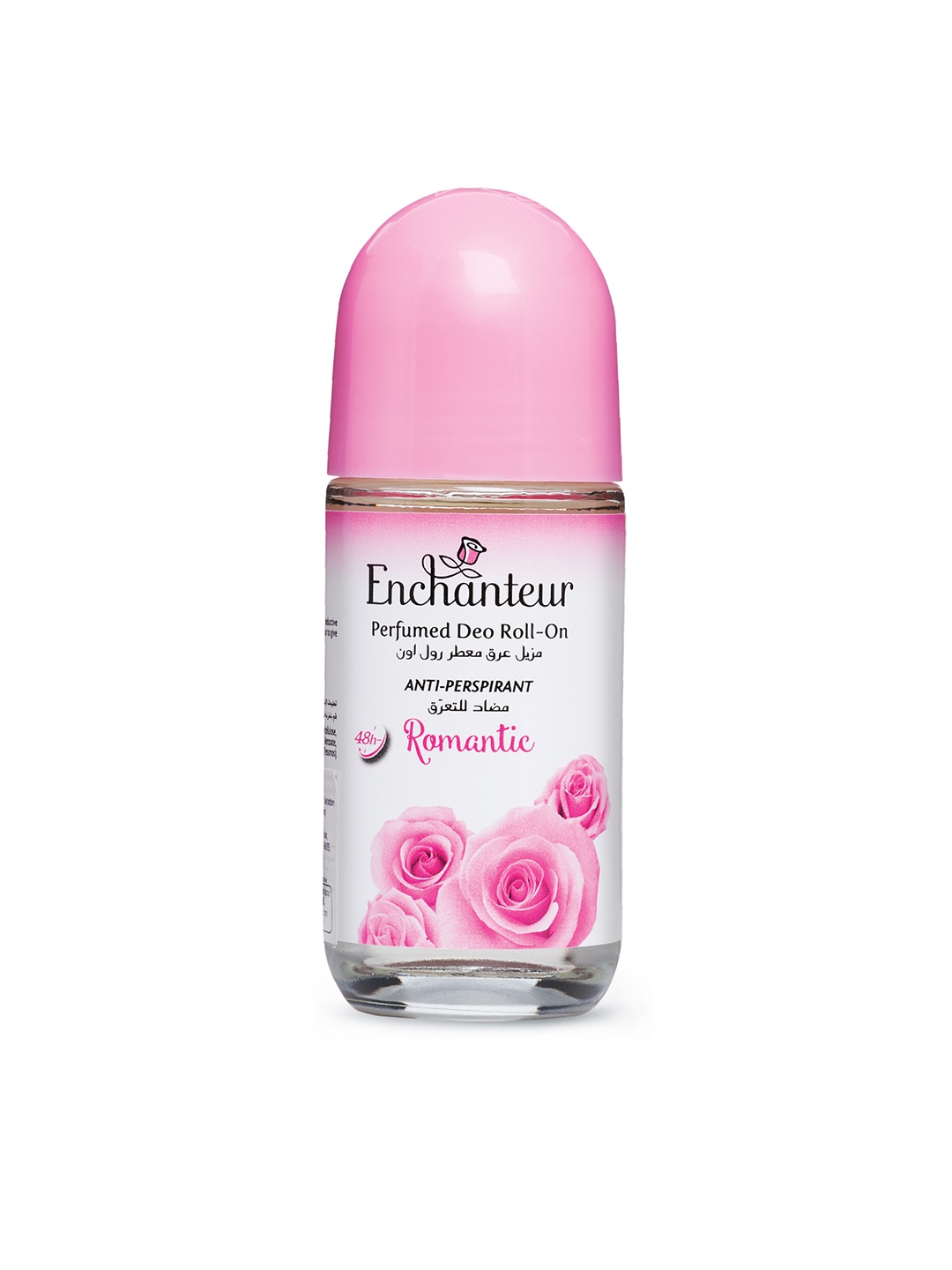 

Enchanteur Women Romantic Roll-On Deodorant with Roses & Jasmine Extracts - 50 ml, Pink