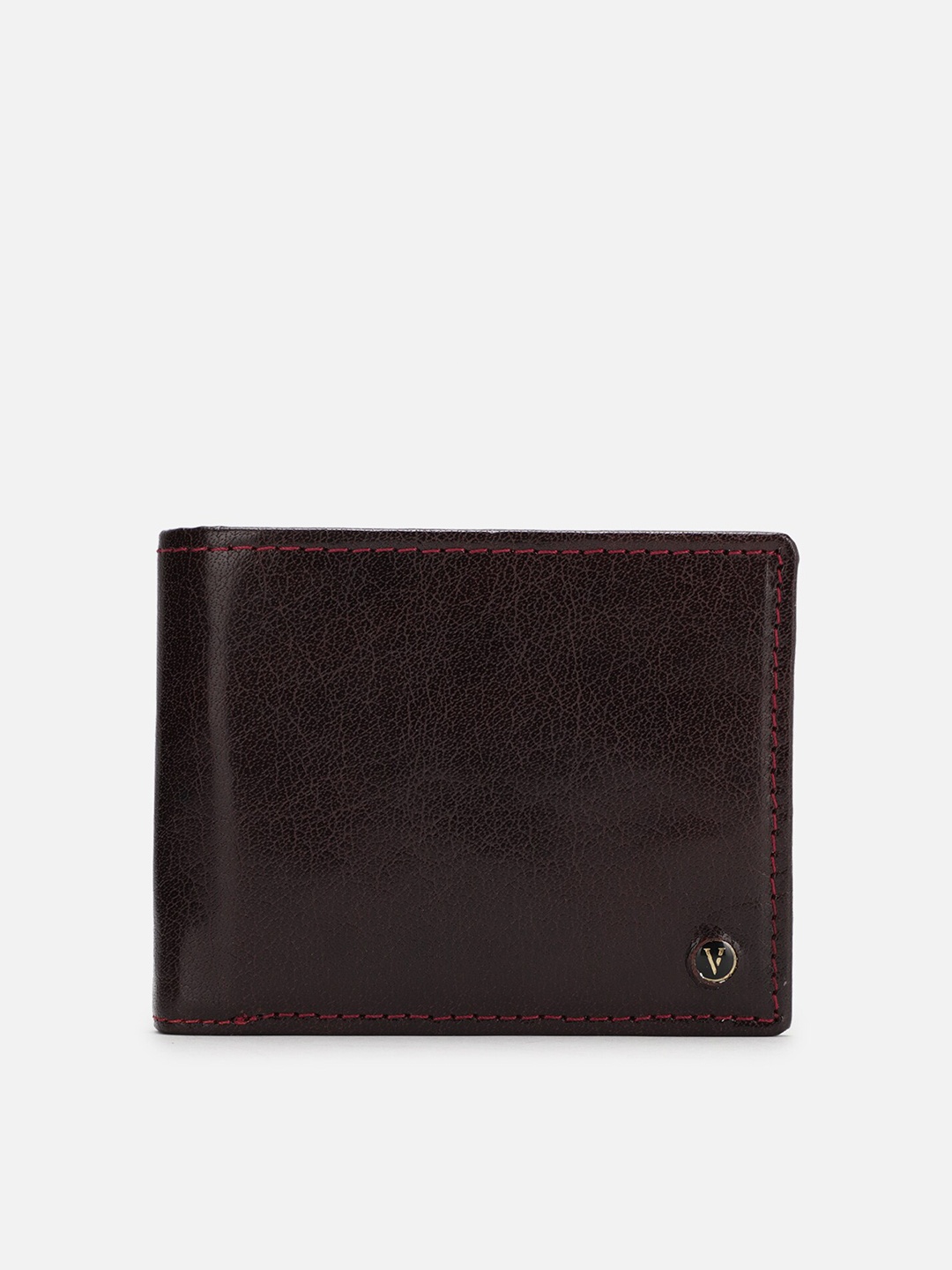 

Van Heusen Men Brown Leather Two Fold Wallet