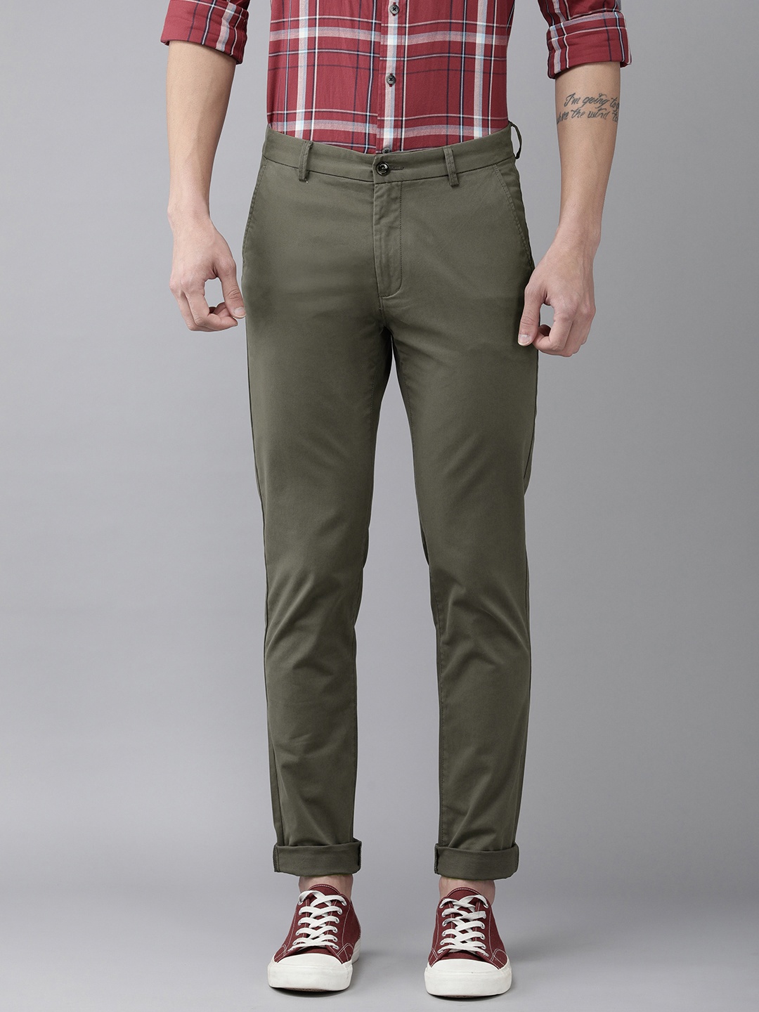 

Arrow Sport Men Brown Smart Slim Fit Chinos