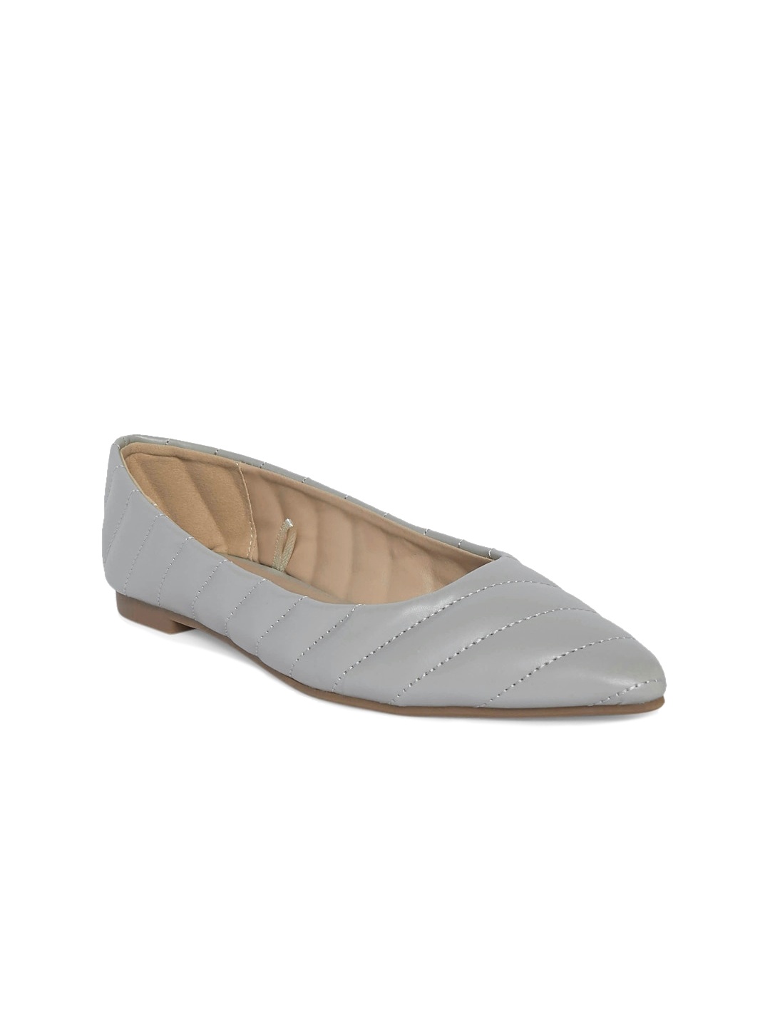 

Forever Glam by Pantaloons Women Grey Ballerinas Flats