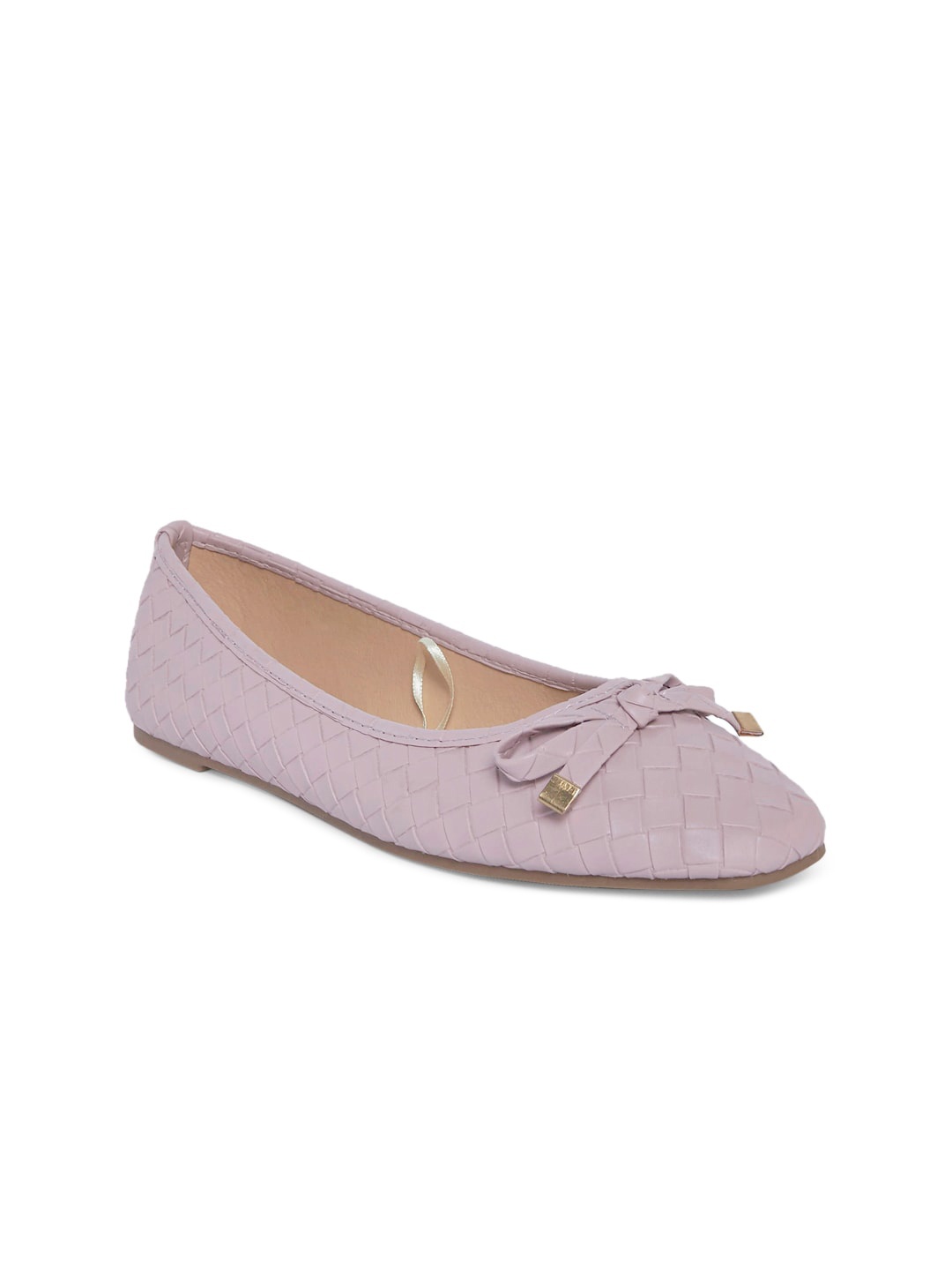 

Forever Glam by Pantaloons Women Lavender Ballerinas with Bows Flats