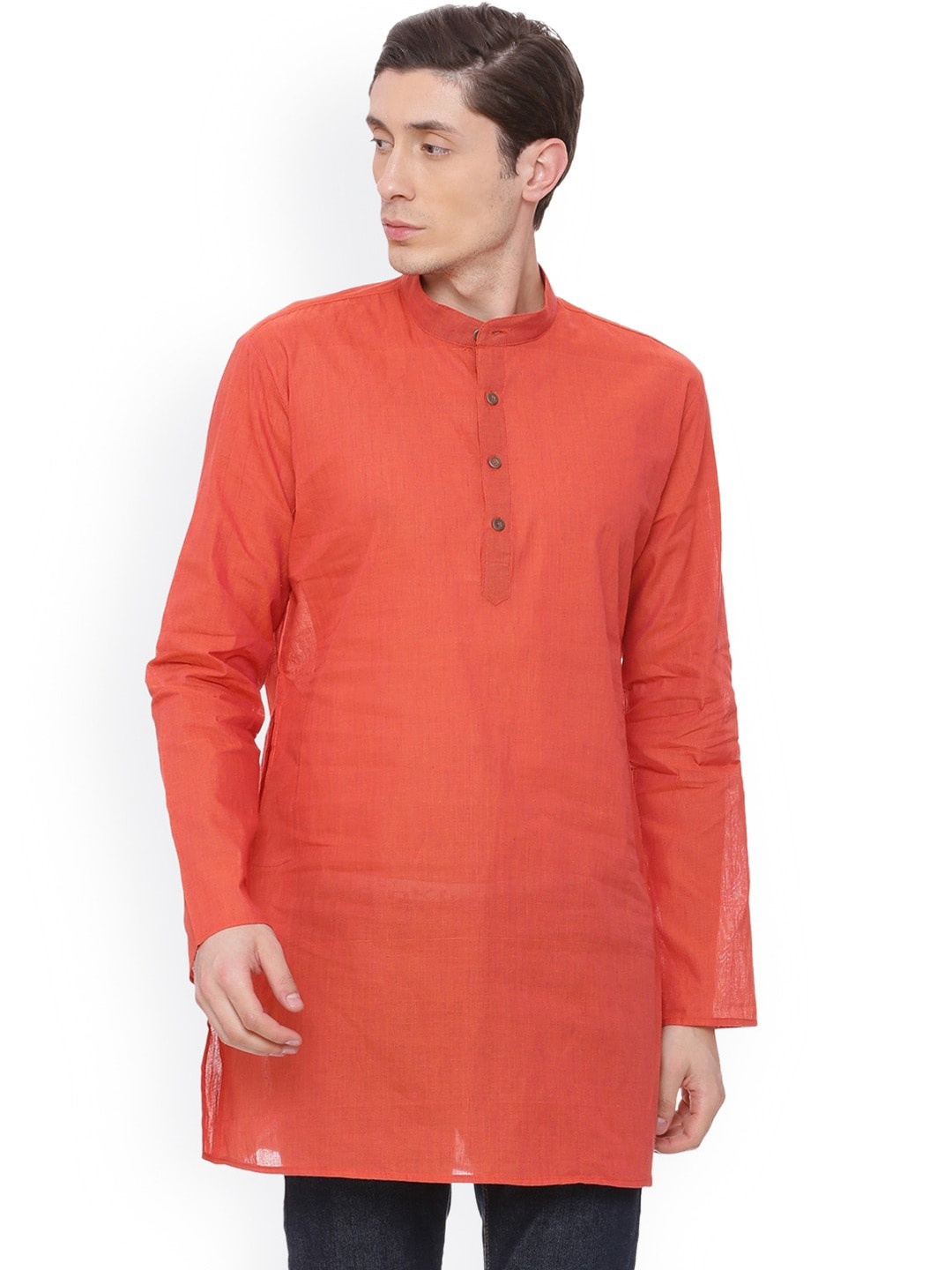 

TATTVA Men Red Kurta