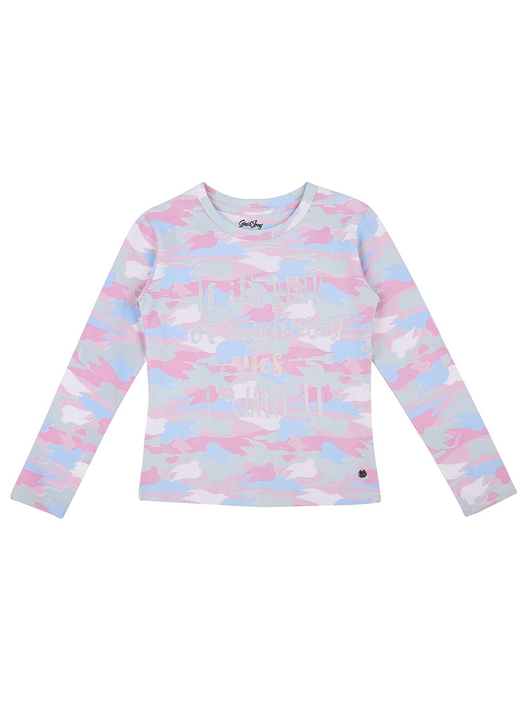 

Gini and Jony Kids Multicoloured Printed Top, Multi