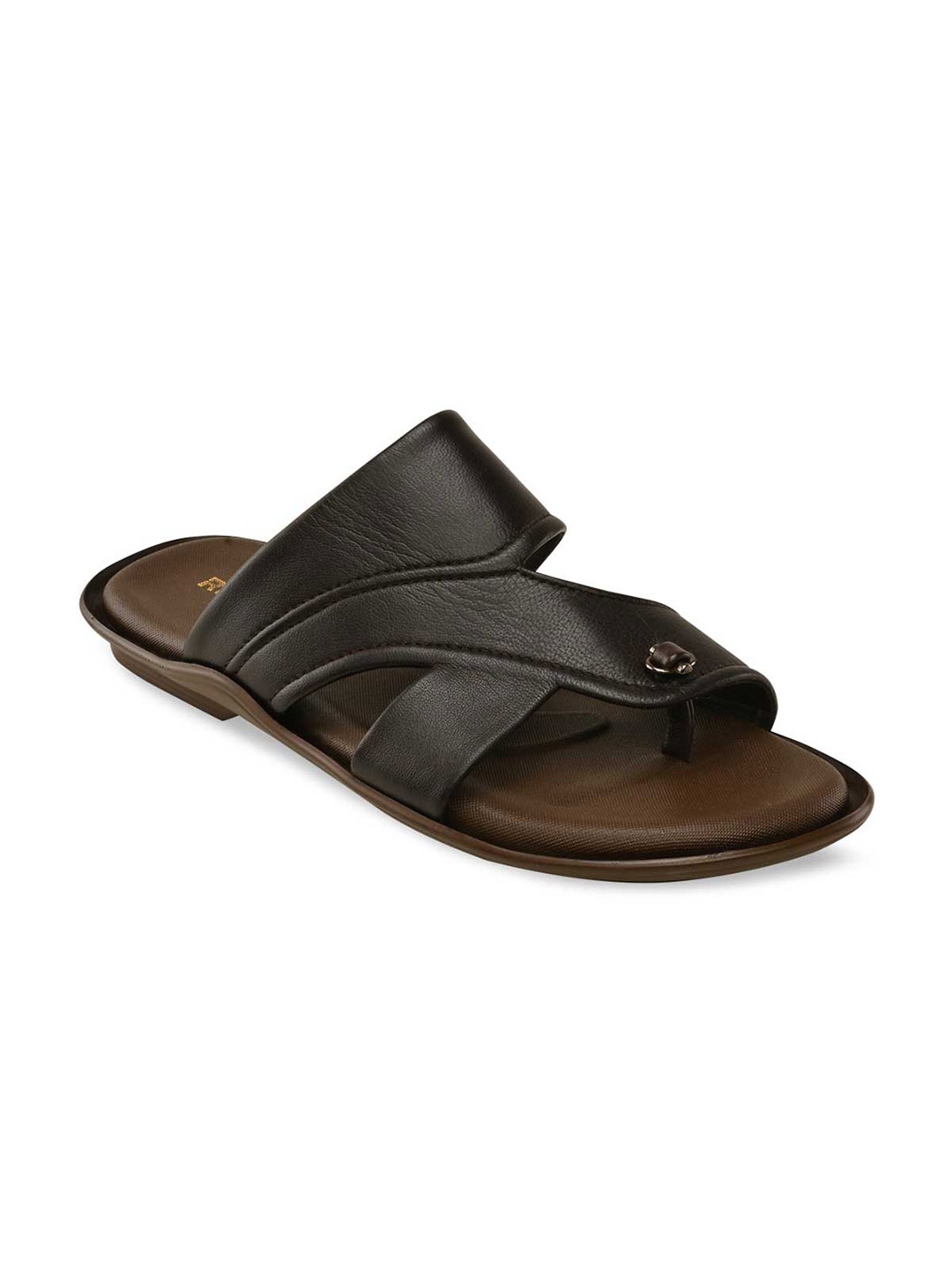 

Regal Men Brown Leather Comfort Sandals