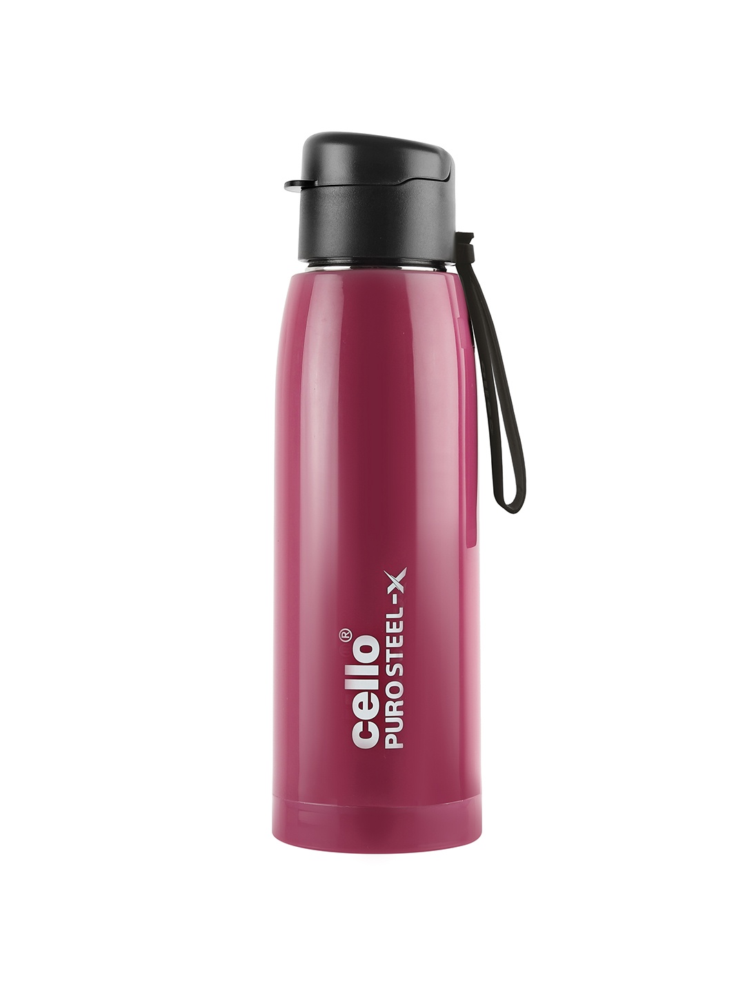

Cello Puro Steel-X Cooper 600 Cold Insulated Water Bottle-630ml, Purple
