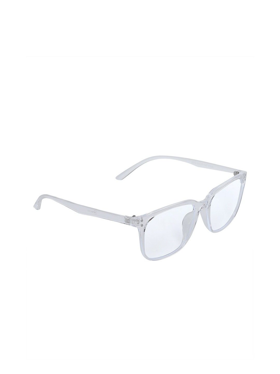 

Peter Jones Eyewear Unisex Transparent Full Rim Square Frames