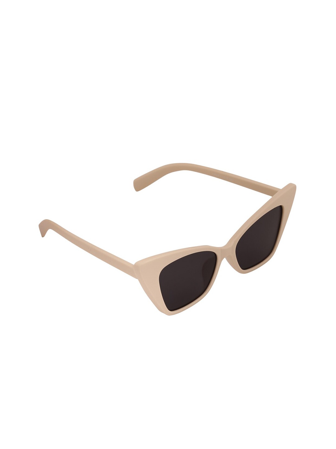 

Peter Jones Eyewear Women Black Lens Cateye Sunglasses with UV Protected Lens A_13024CR, Brown