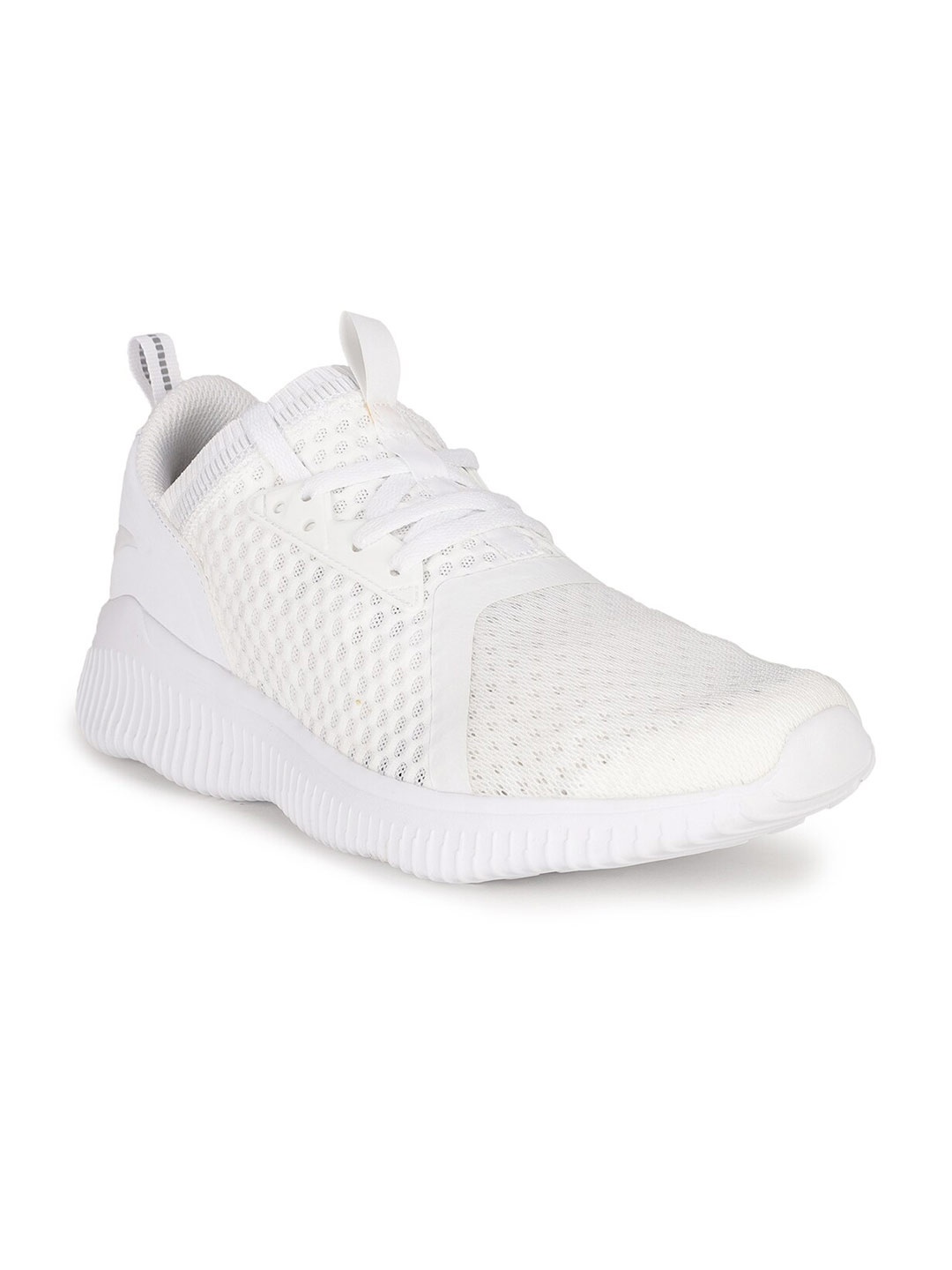 

Anta Men White Mesh Running Non-Marking Shoes