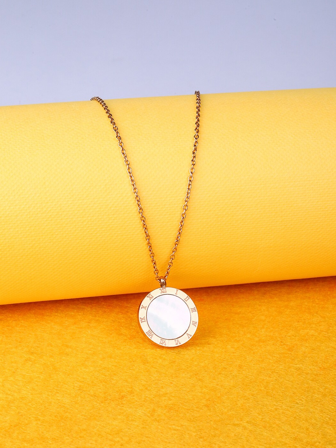 Devora Rose Gold & White Rose Gold-Plated Necklace