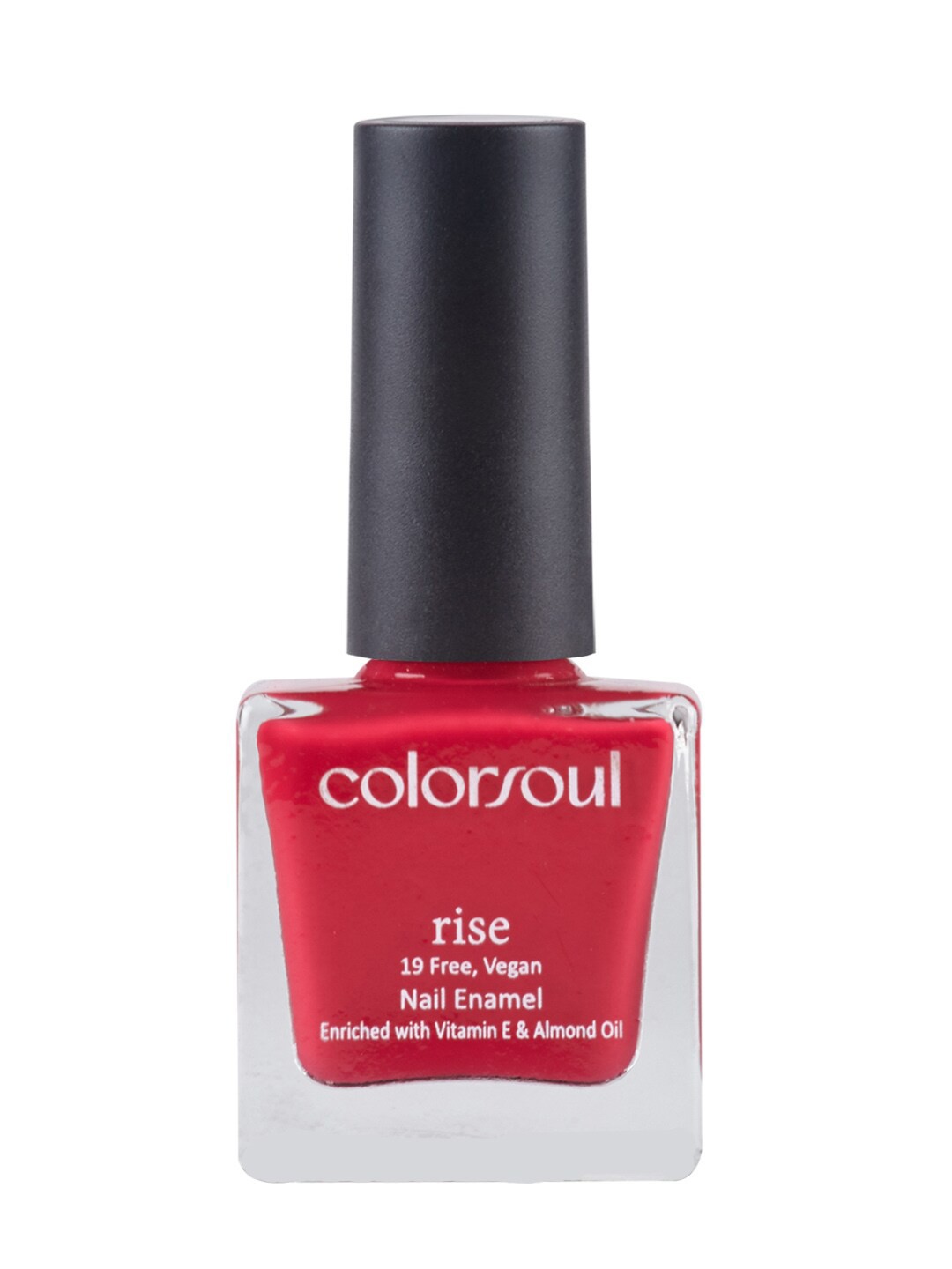 

Colorsoul Rise Vegan Nail Enamel with Vitamin E & Almond Oil - Pink Obsession R06, Fuchsia