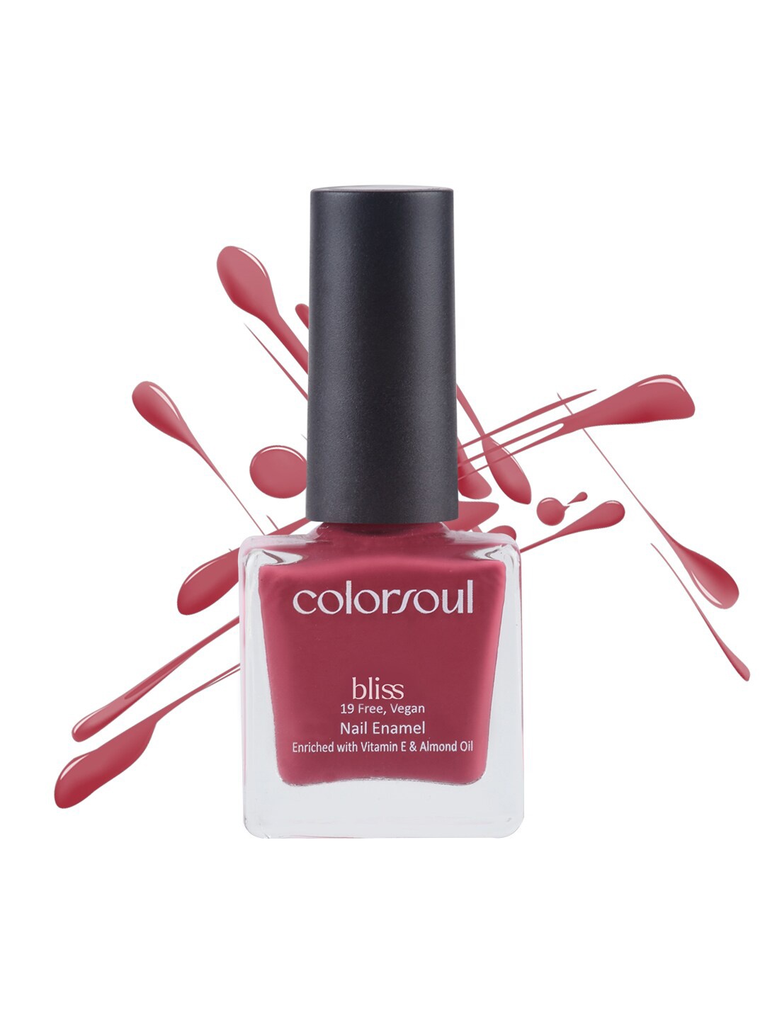 

Colorsoul Bliss Vegan Nail Enamel with Vitamin E & Almond Oil - Dreamy Pink B03