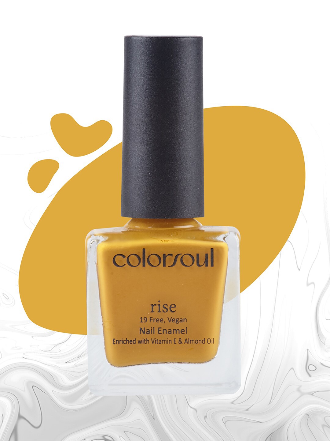 

Colorsoul Rise Nail Enamel,Golden Dawn,8ml, Yellow