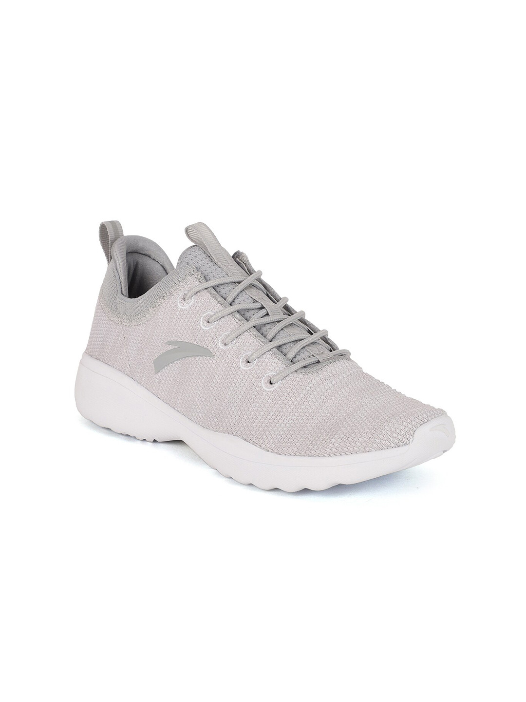 

Anta Women Grey Mesh Training or Gym Non-Marking Shoes