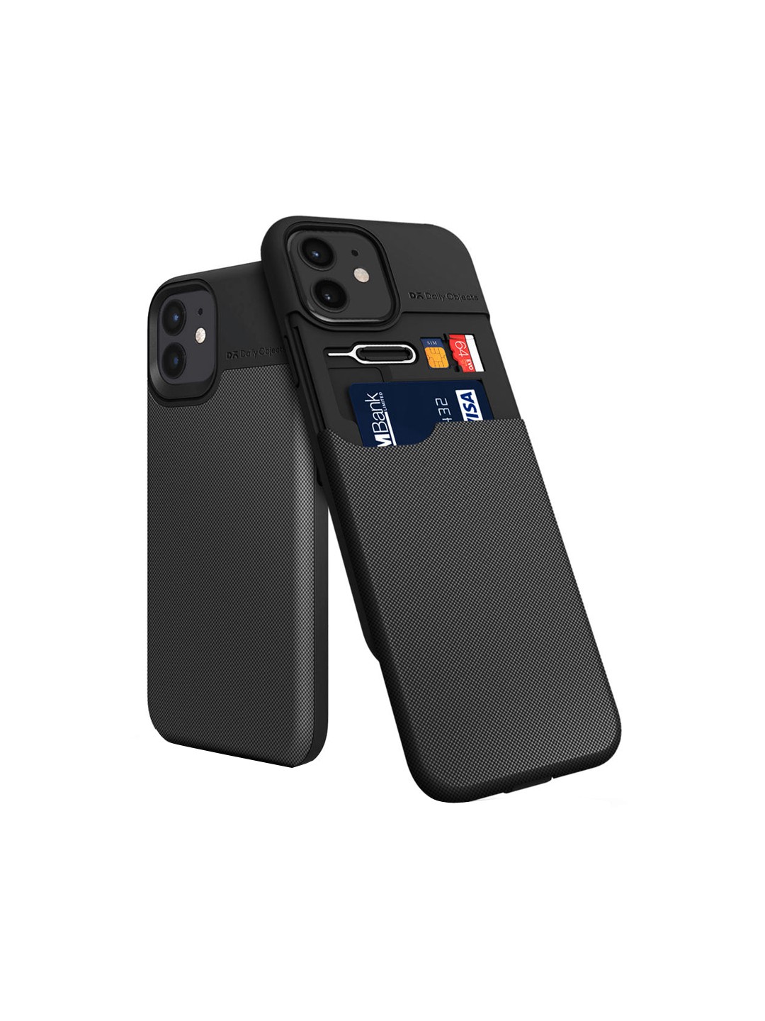 

DailyObjects Black Solid iPhone 12 Mini Back Case