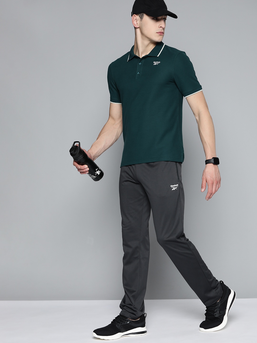 

Reebok Knitted Speedwick Technology Training Track Pants, Grey