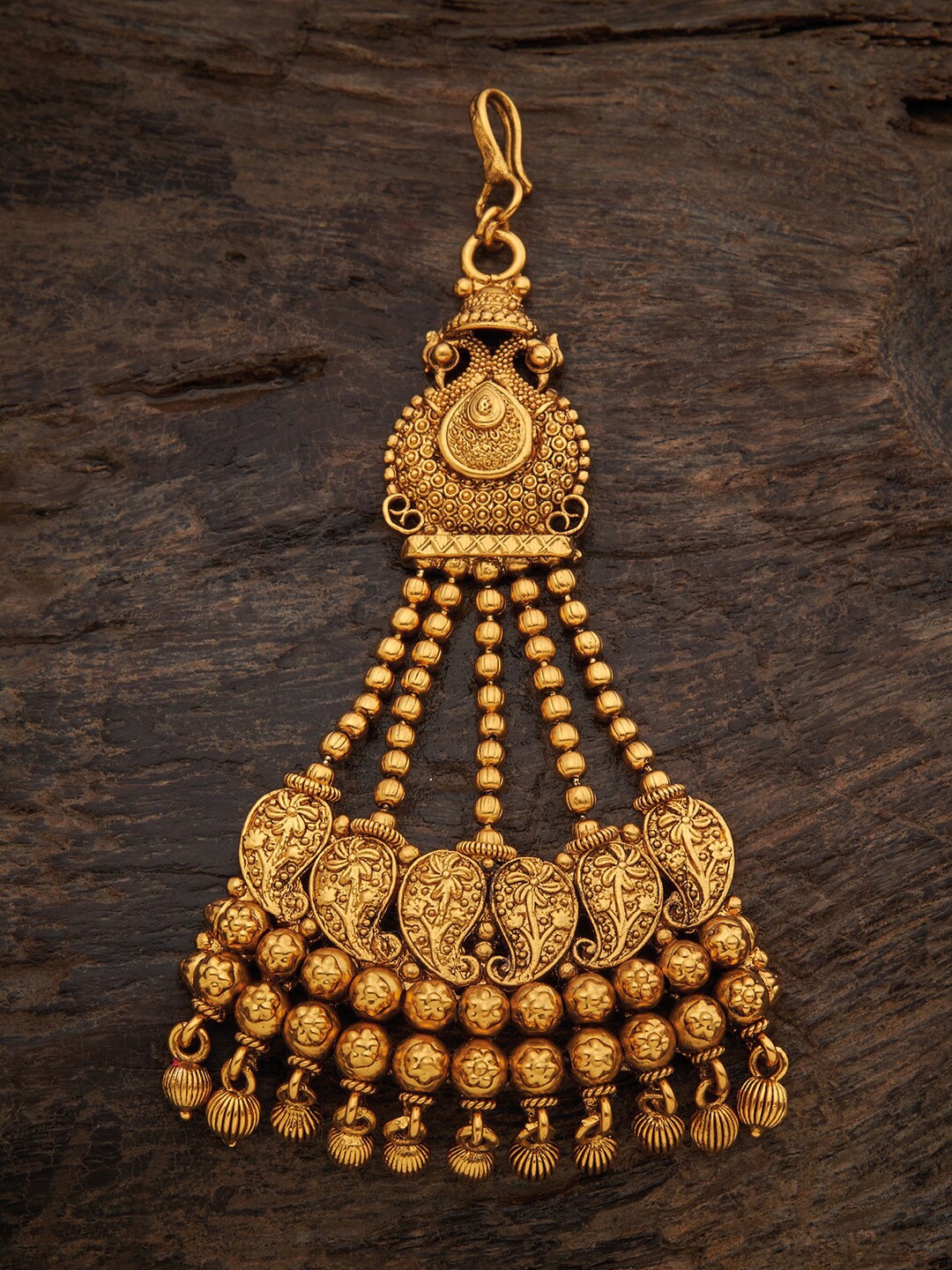 

Kushal's Fashion Jewellery Women Gold-Toned Embellished Hair Accessory Set