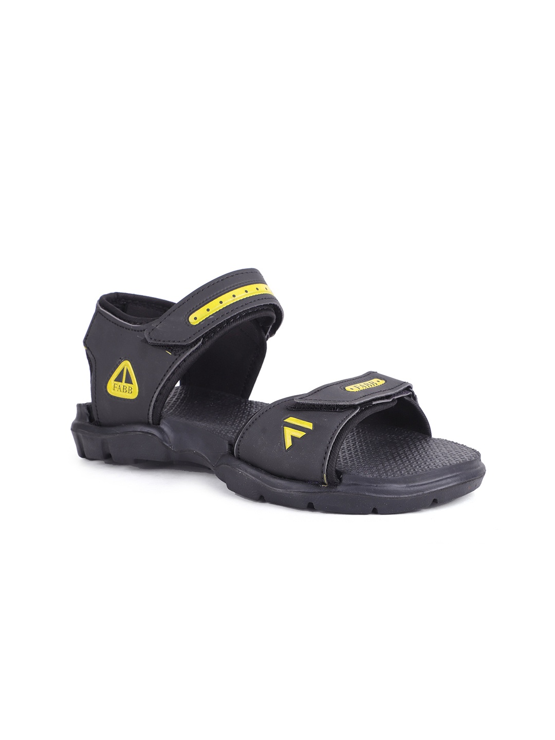 

FABBMATE Men Black Sports Sandals