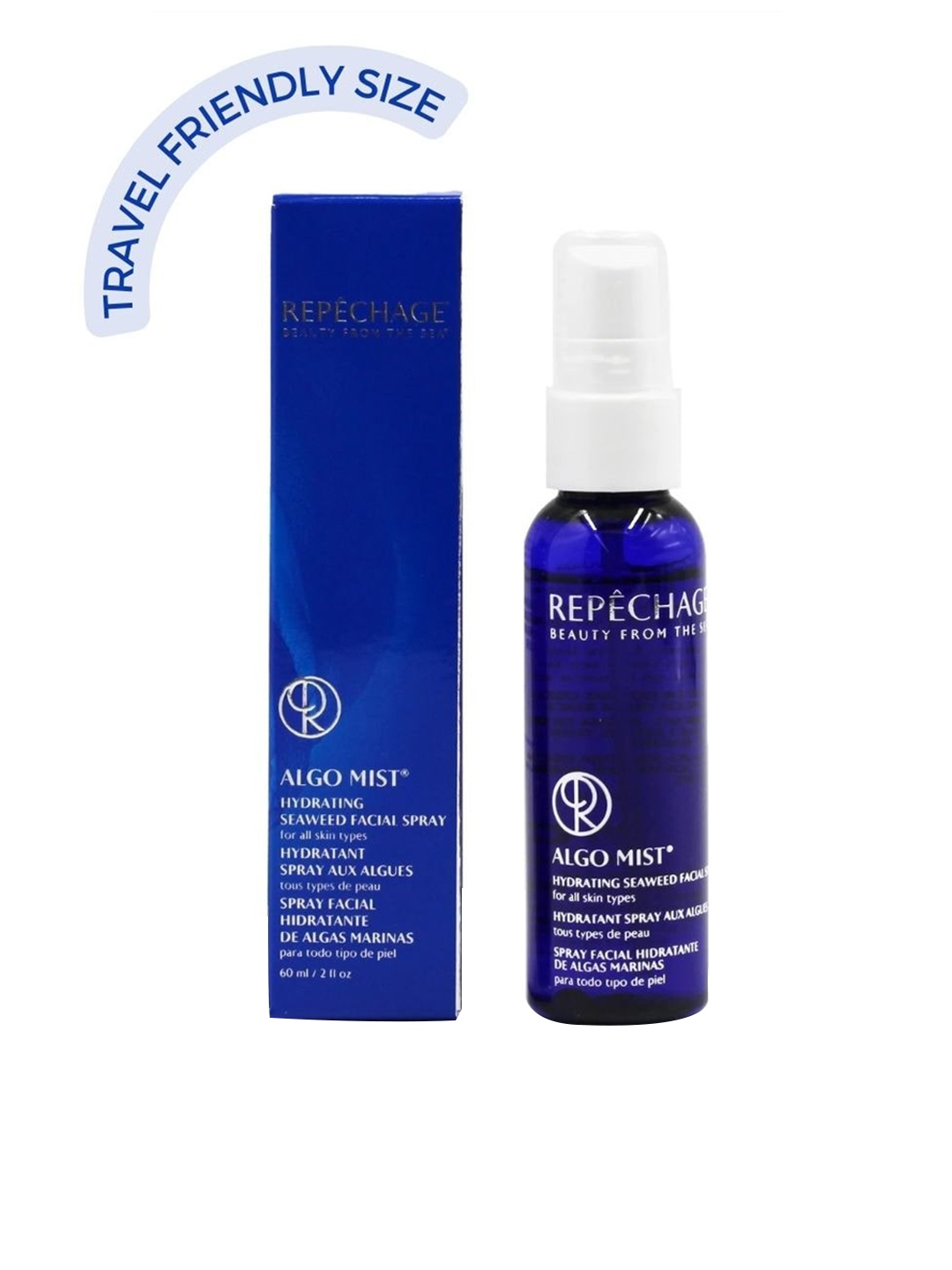 

Repechage Algo Mist Hydrating Seaweed and Mineral Water Spray 59ml, Transparent