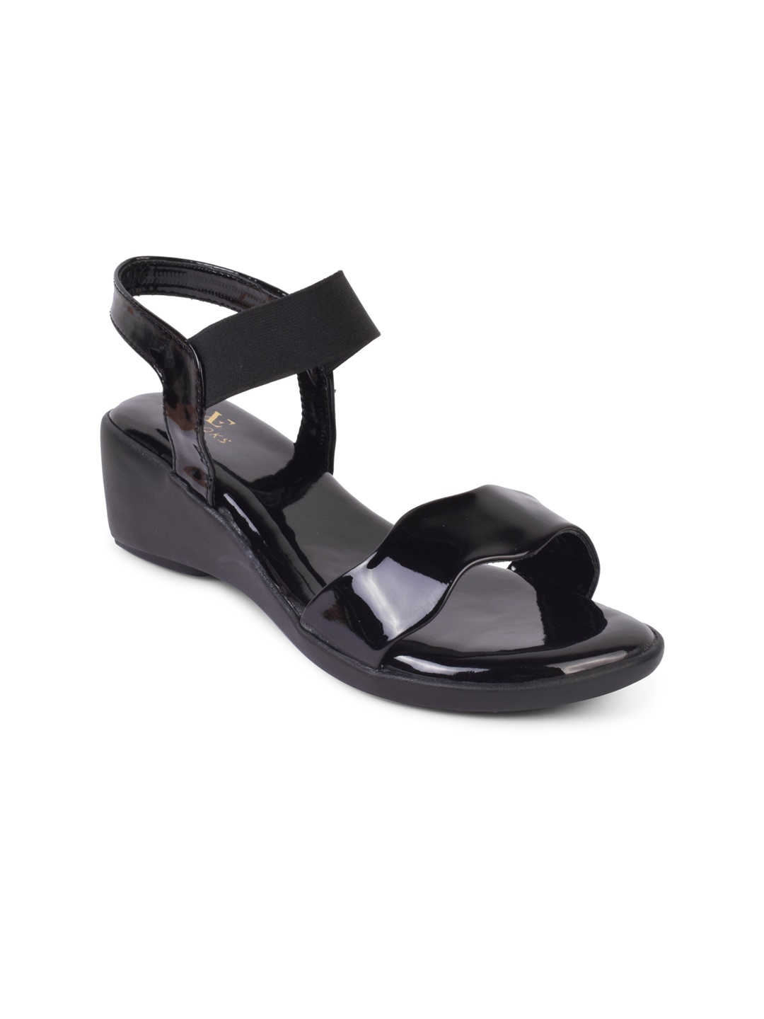 

XE Looks Women Black Wedge Sandals