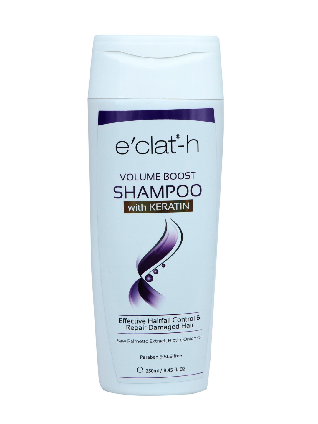 

e'clat superior Volume Boost Shampoo with Keratin for Hairfall Control - 200ml, White
