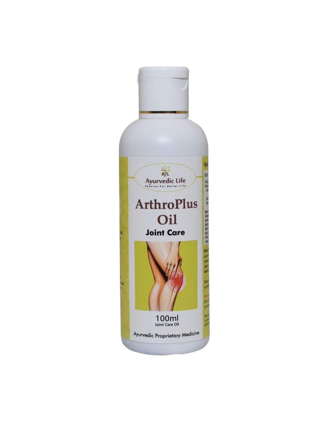 

Ayurvedic Life Arthro Plus Ayurvedic Joint Care Oil - 100 ml, White