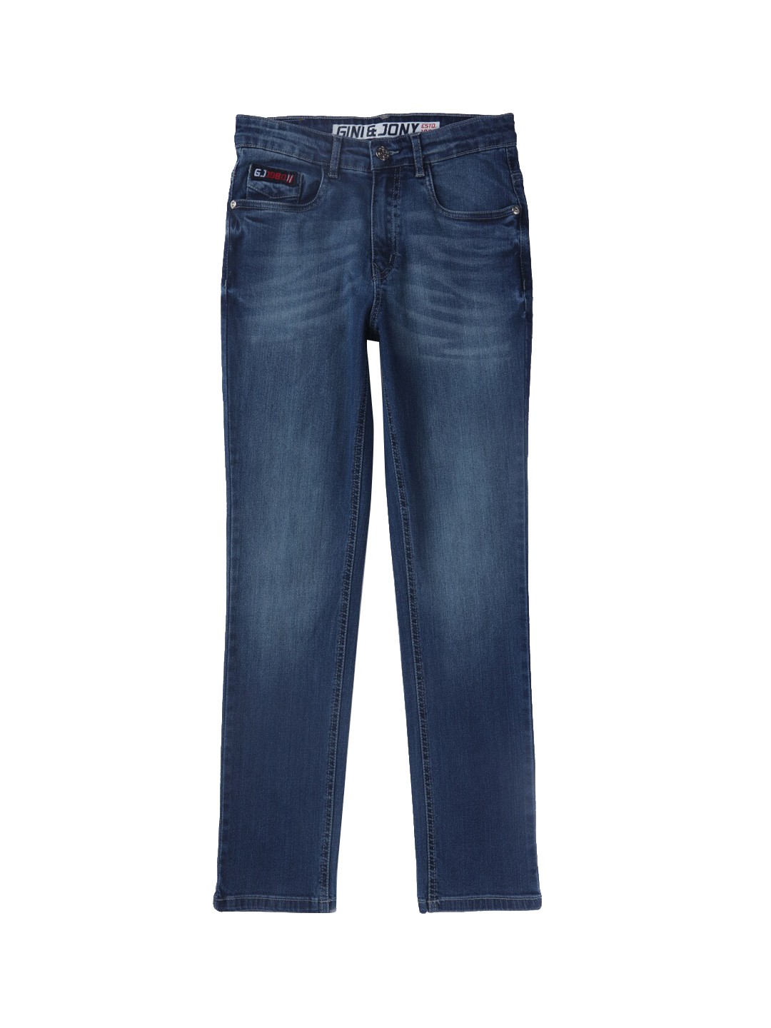 

Gini and Jony Boys Blue Light Fade Jeans