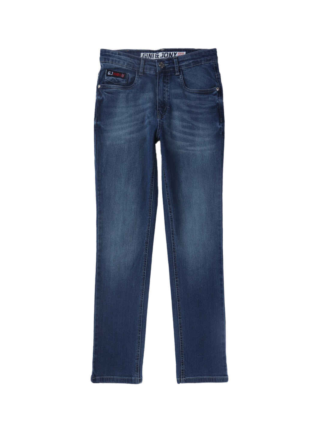 

Gini and Jony Boys Blue Light Fade Jeans