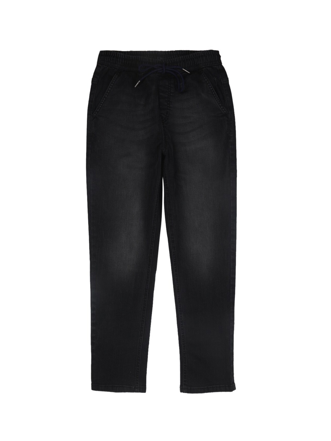 

Gini and Jony Boys Black Straight Fit Light Fade Jeans