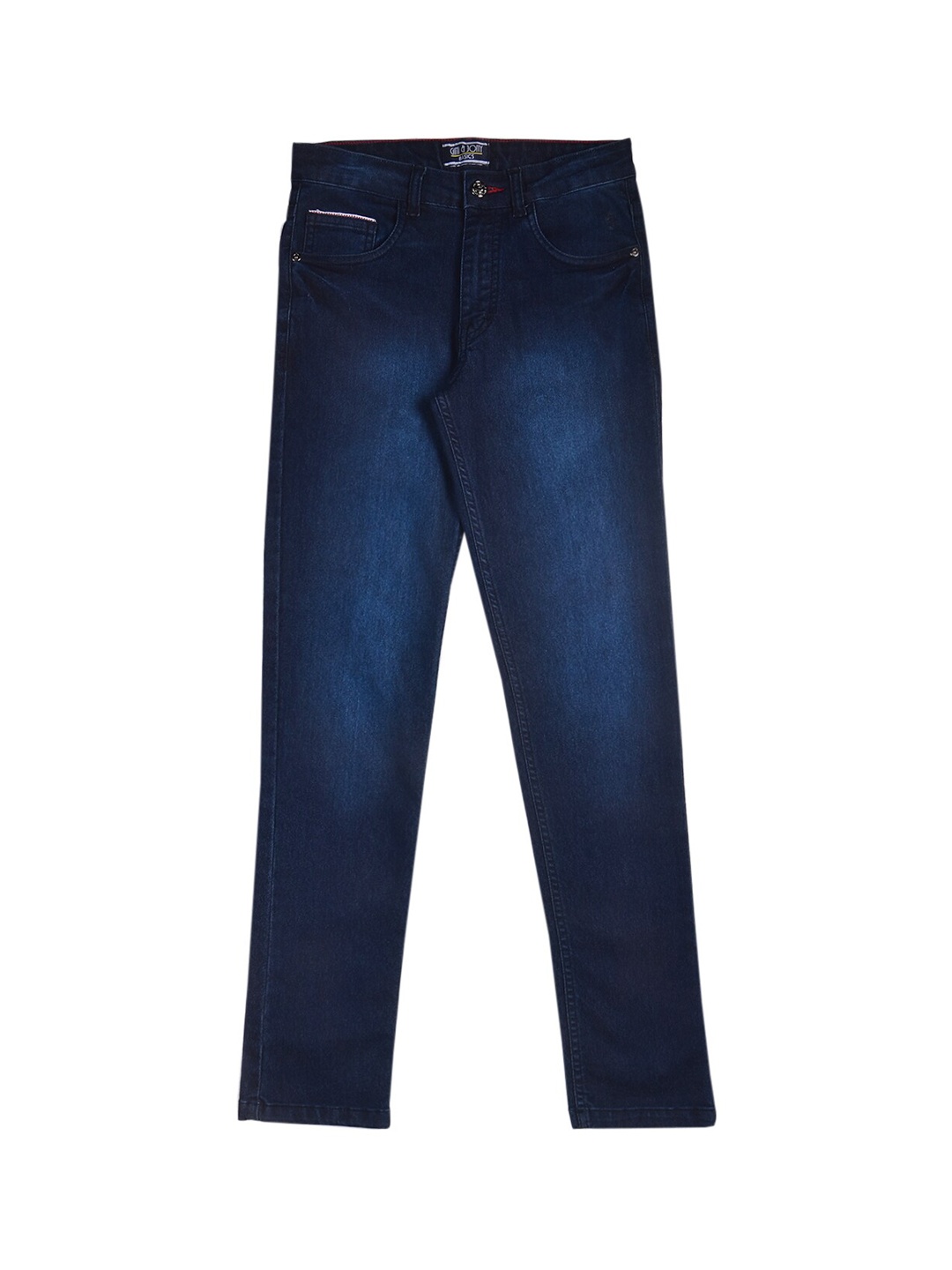 

Gini and Jony Boys Navy Blue Straight Fit Light Fade Jeans