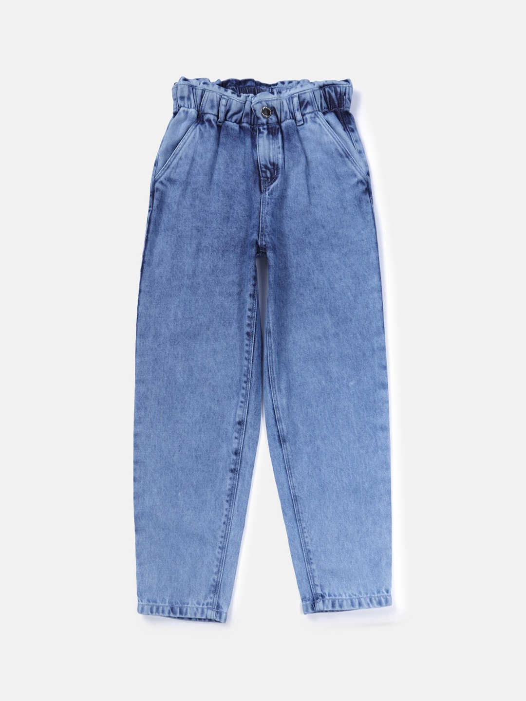 

Gini and Jony Girls Blue Heavy Fade Jeans