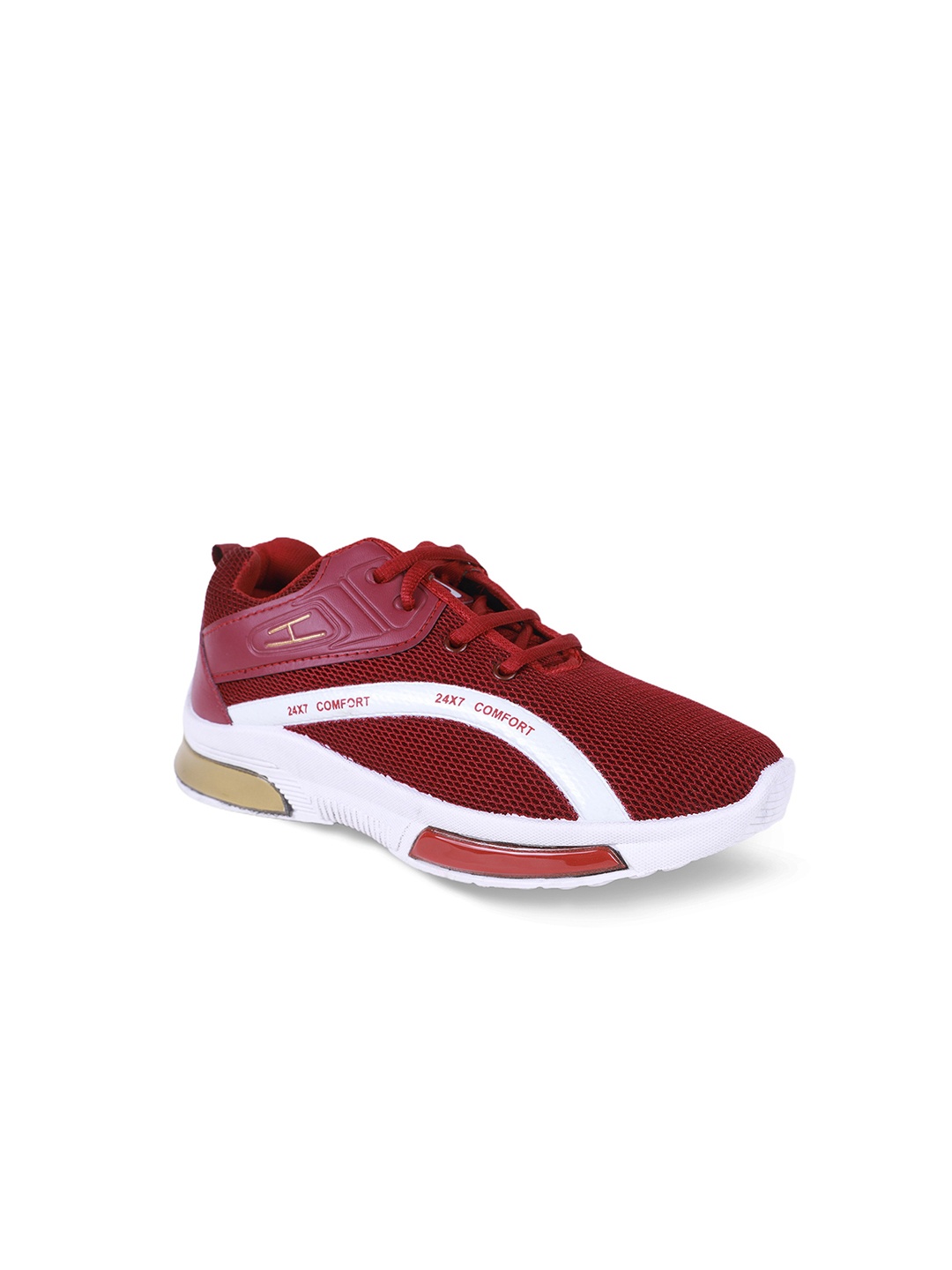 

FABBMATE Men Red Walking Non-Marking Shoes