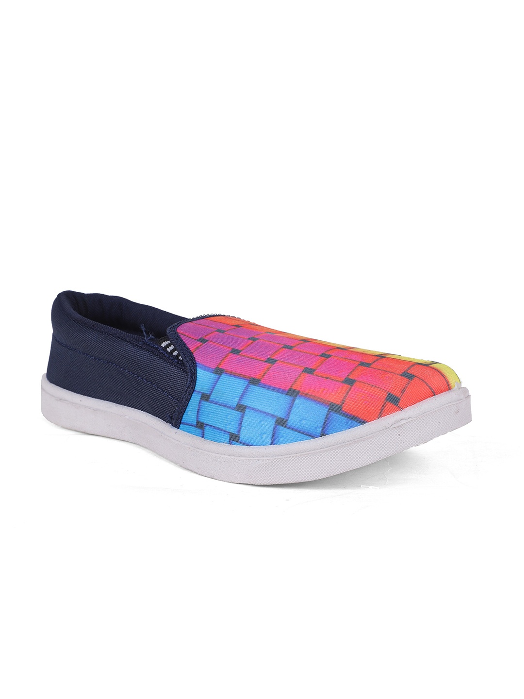 

FABBMATE Men Purple Walking Non-Marking Shoes