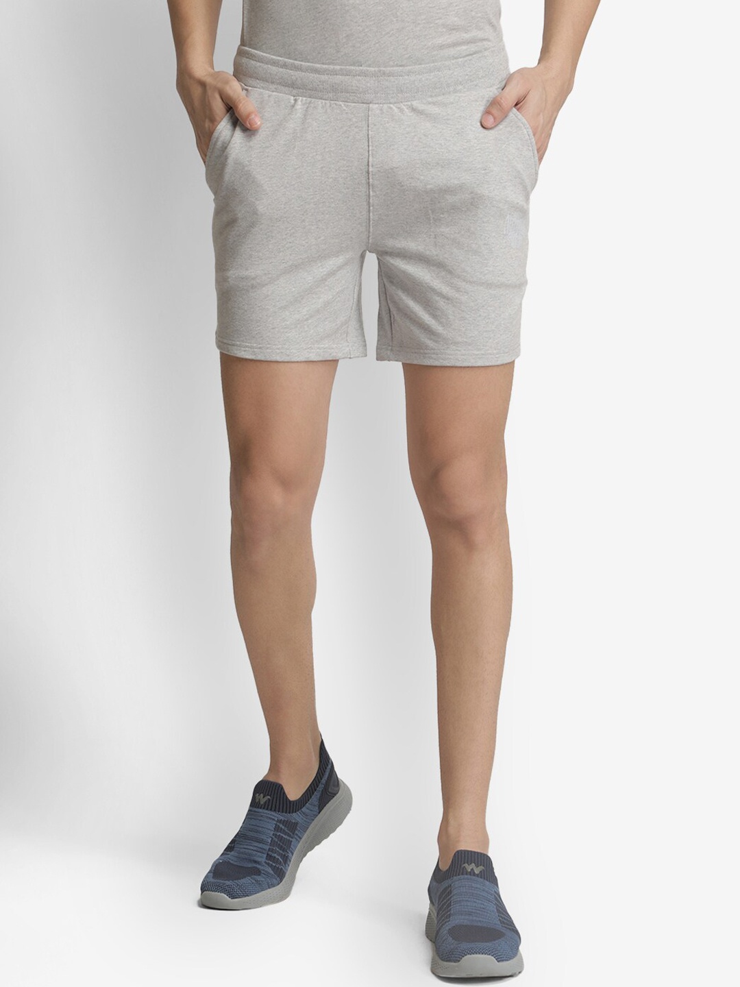 

Wildcraft Men Grey Sports Shorts