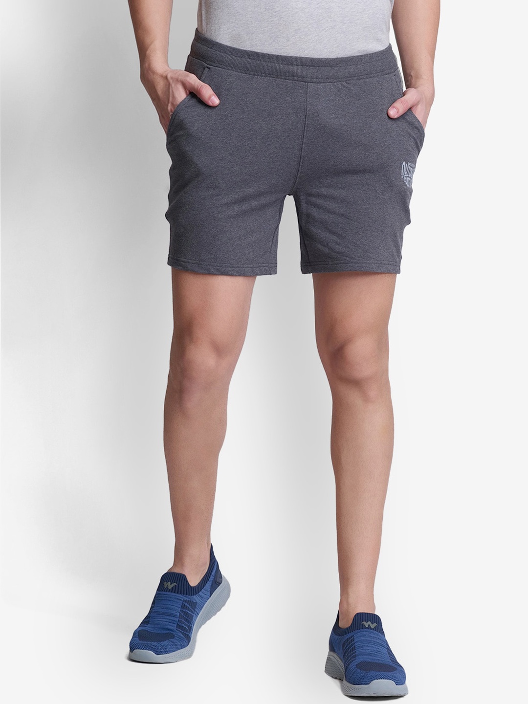 

Wildcraft Men Grey Sports Shorts
