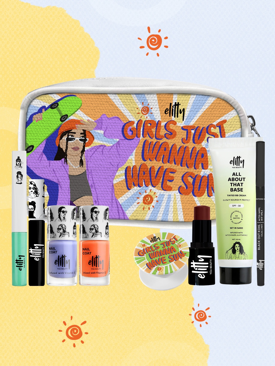 

Elitty Teen Girls Just Wanna Have Sun Makeup Set - Medium, Multi