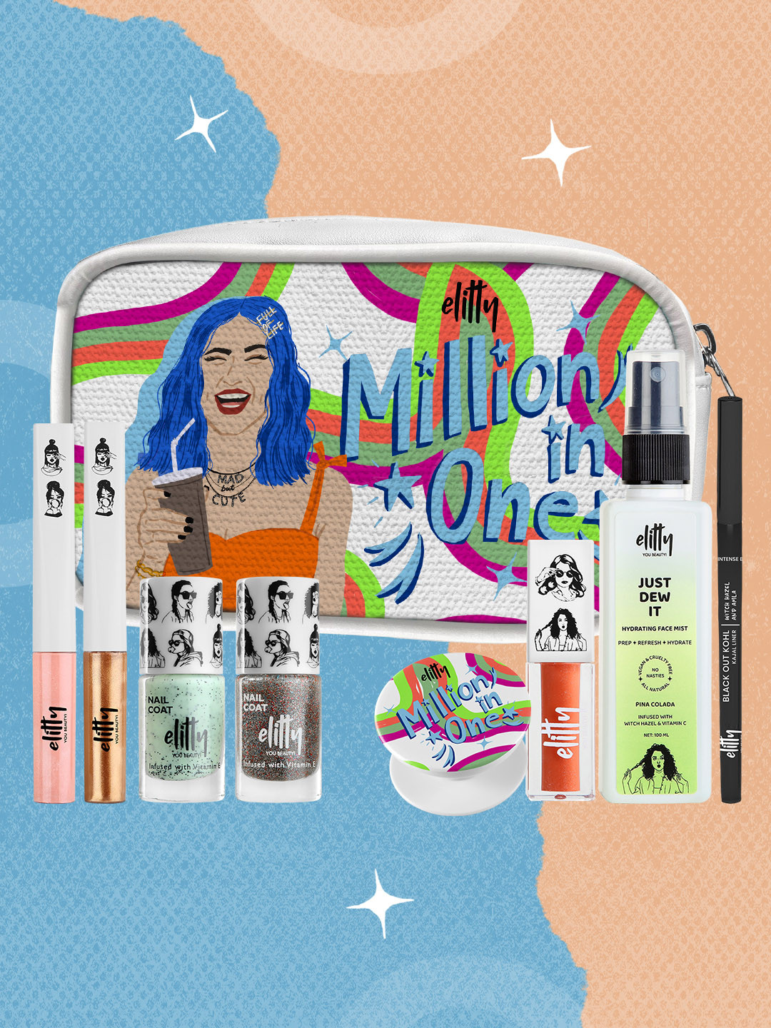 

Elitty Teen Girls Million In One Complete Makeup Set, Multi