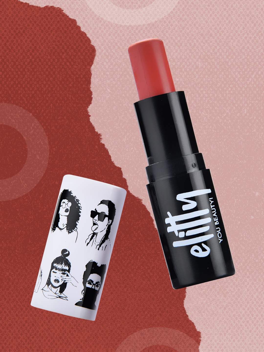 

Elitty Teen Girls Honest Hues Lip & Cheek Tint with Shea Butter - Yummy, Peach