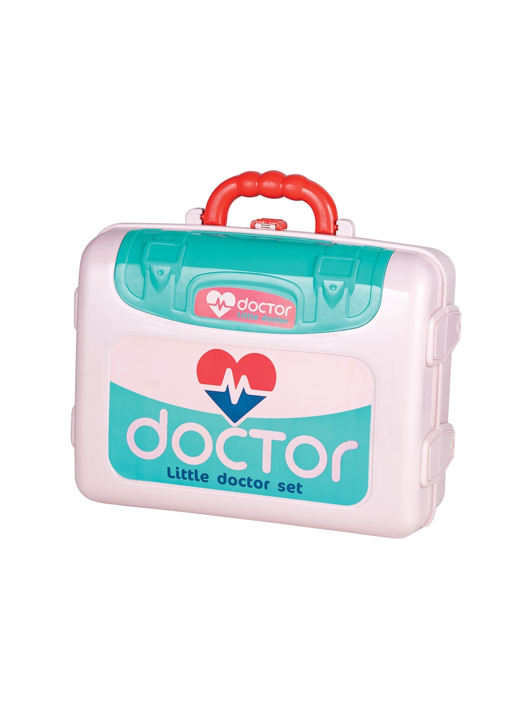 

WEMBLEY Kids Peach & Green Pretend Play Doctor Play Sets With Suitcase