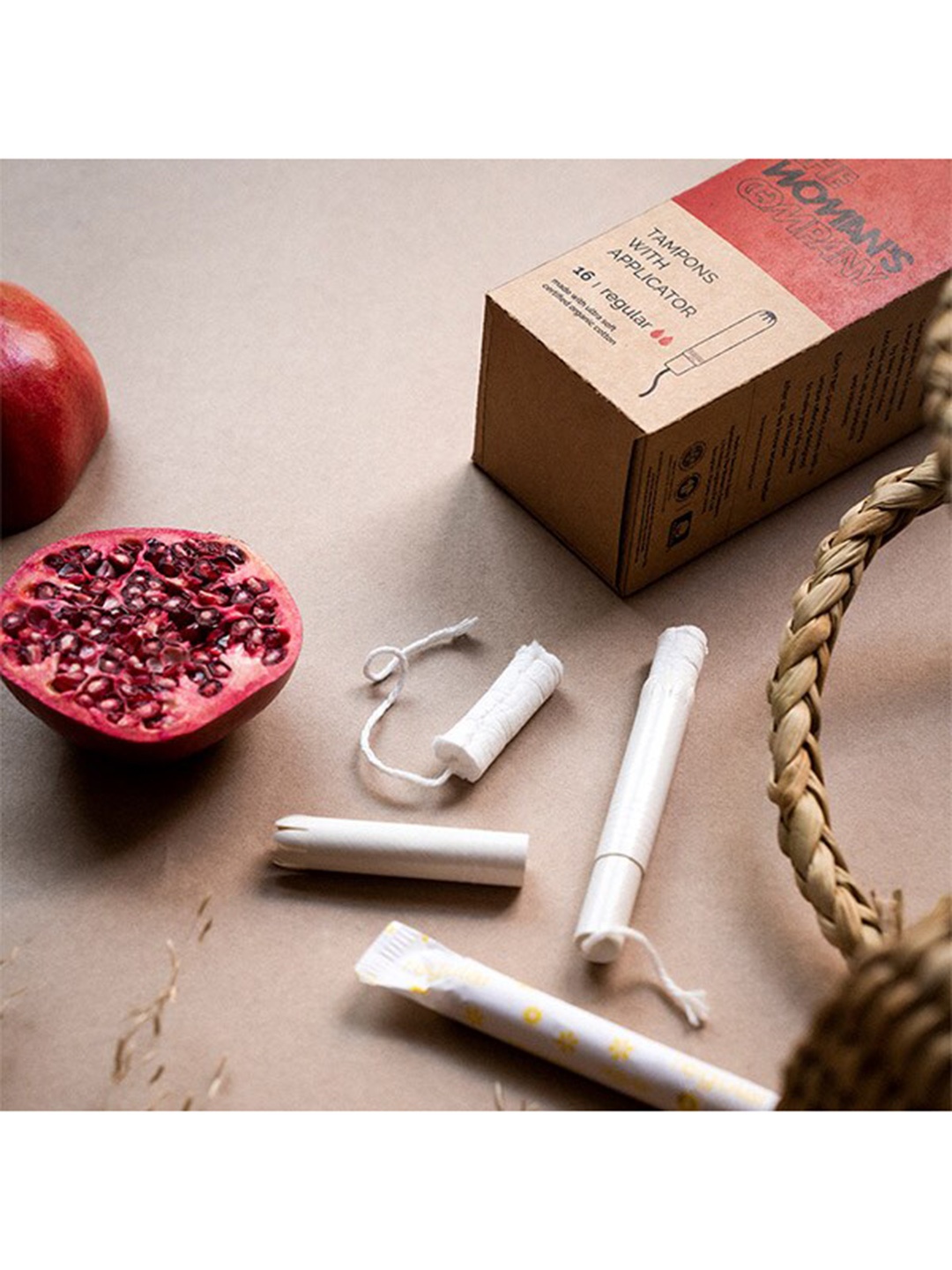 

THE WOMAN'S COMPANY White Tampons with Applicator