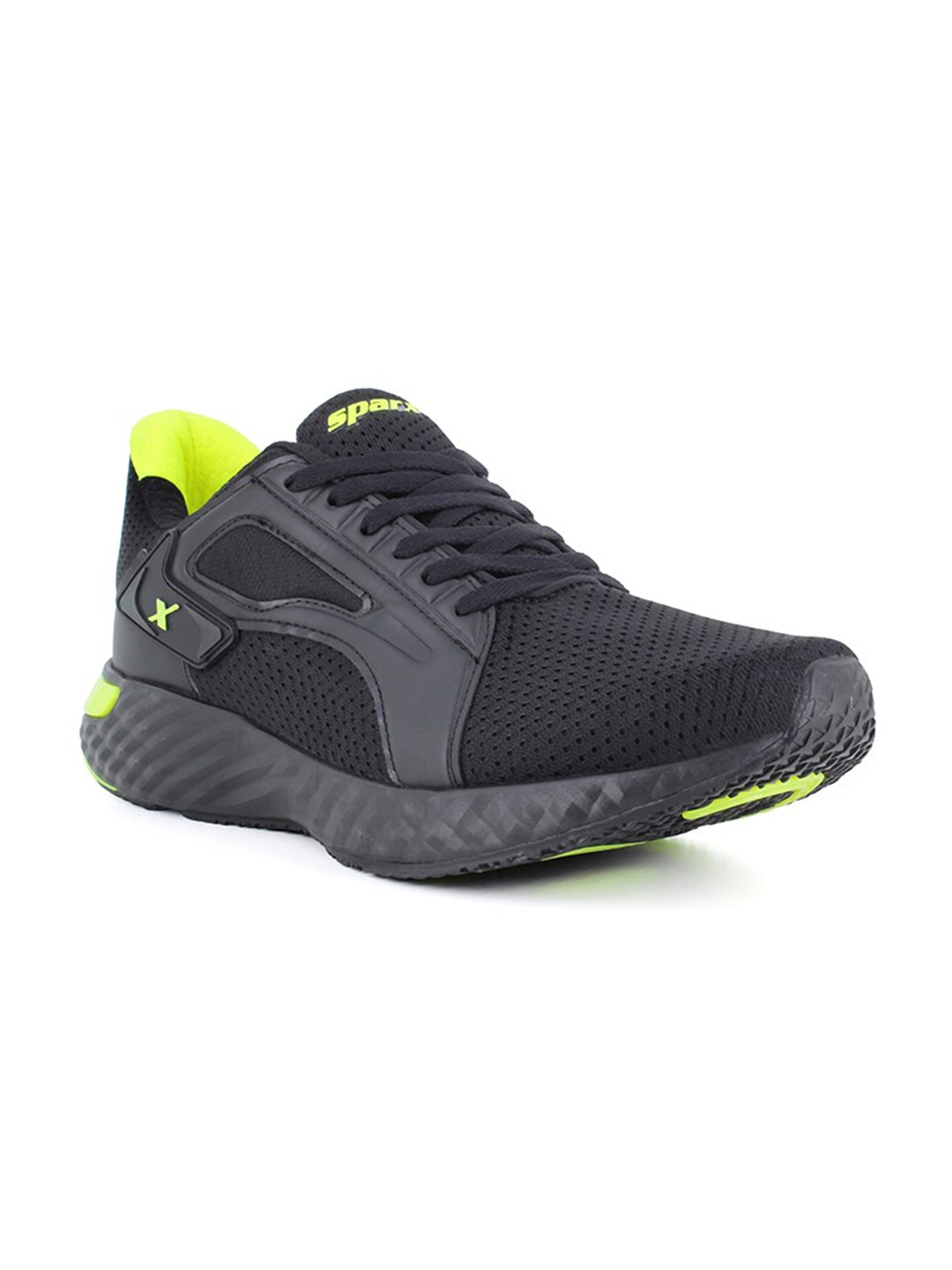 

Sparx Men Black Textile Running Non-Marking Shoes