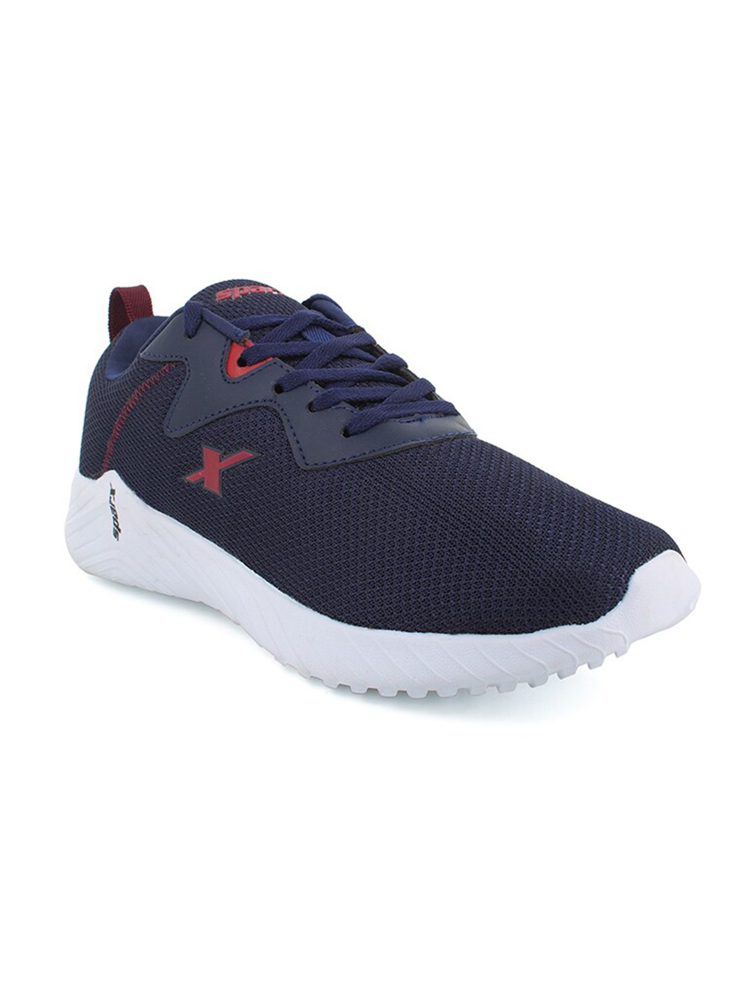 

Sparx Men Navy Blue Textile Running Non-Marking Shoes
