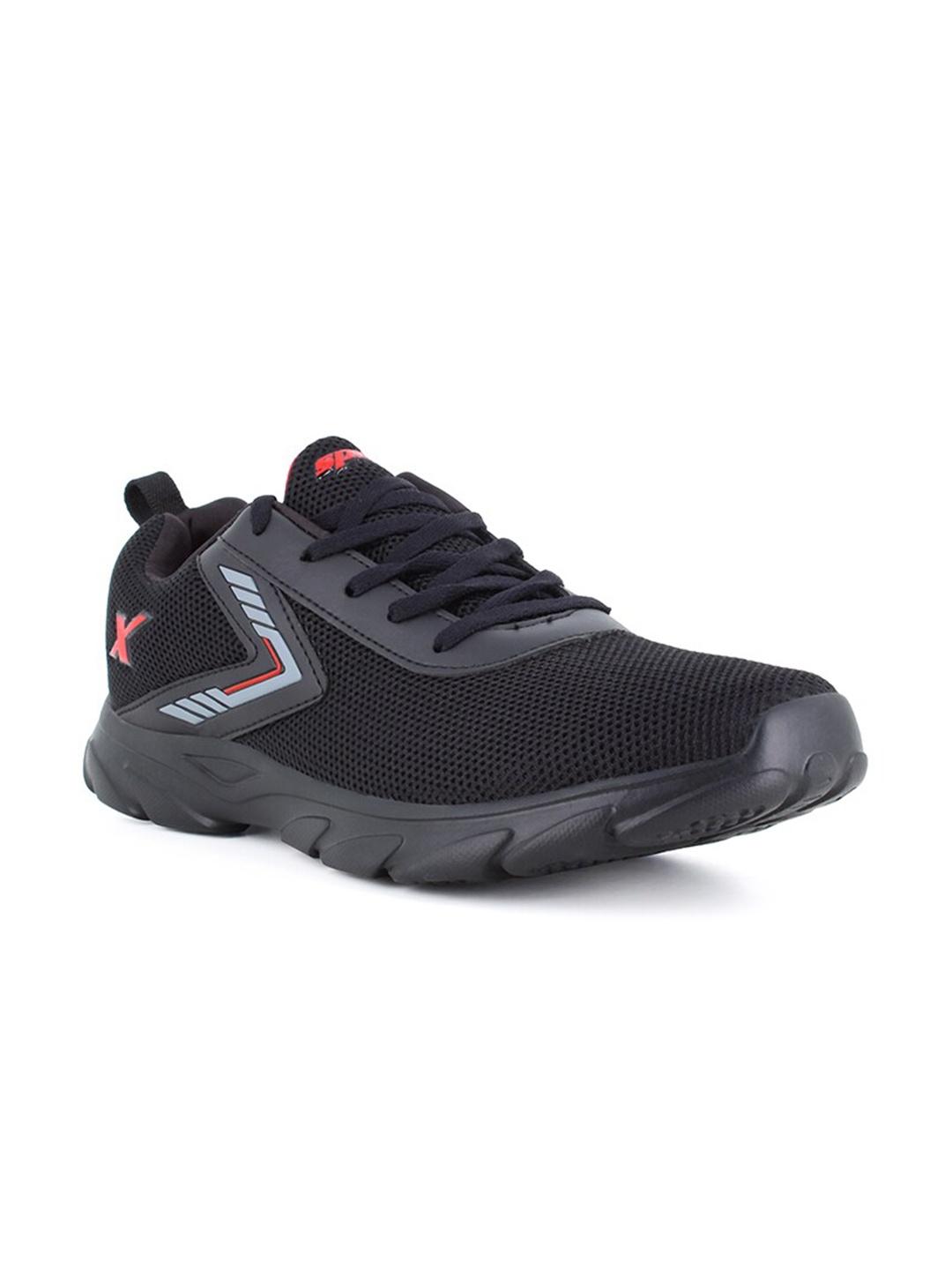 

Sparx Men Black Textile Running Non-Marking Shoes