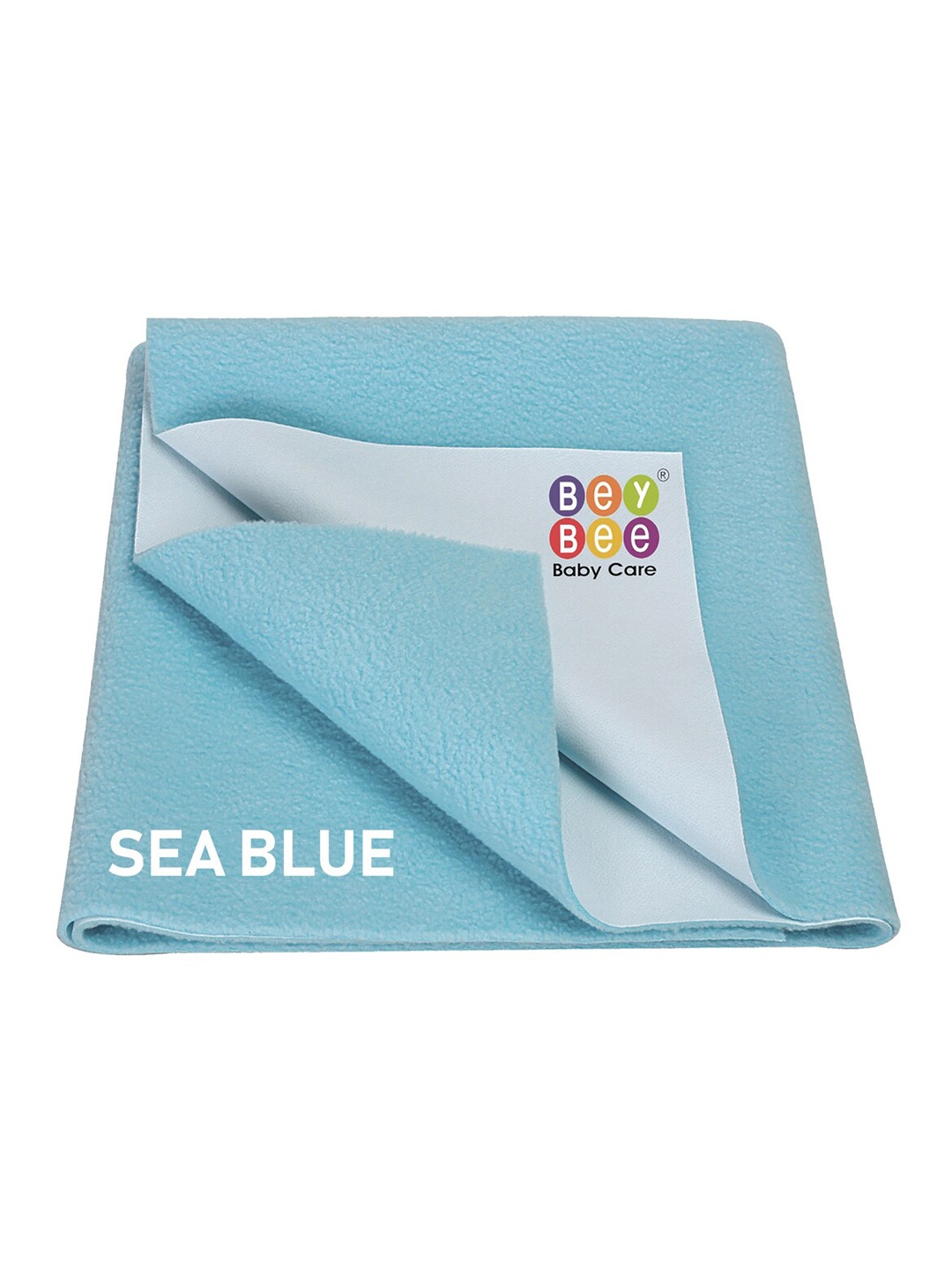 

BeyBee Kids Sea Blue Solid Bed Protecting Mat