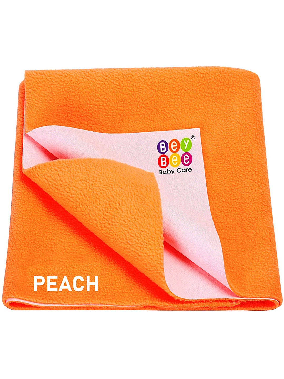 

BeyBee Peach-coloured Quick Dry Baby Bed Protector Waterproof Mattress