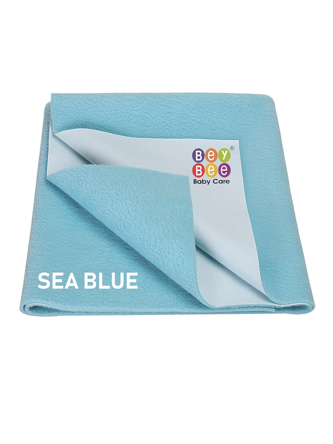 

BeyBee Kids Sea Blue Solid Extra Large Mattress Protectors