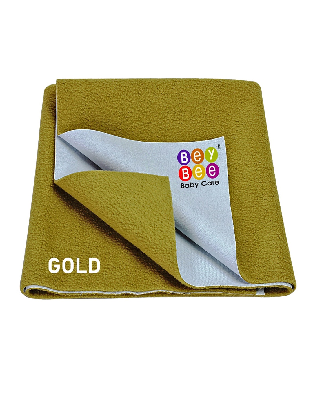 

BeyBee Kids Golden Cotton Bed Protecting Mat, Gold