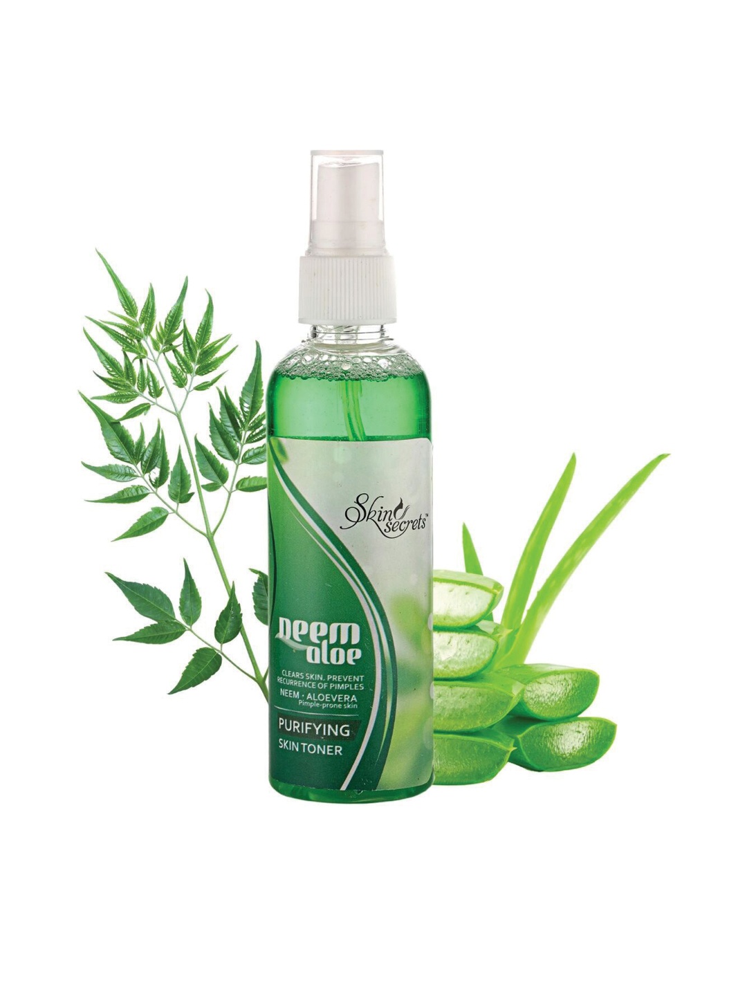 

Skin Secrets Neem & Aloe Toner 100ml, Green