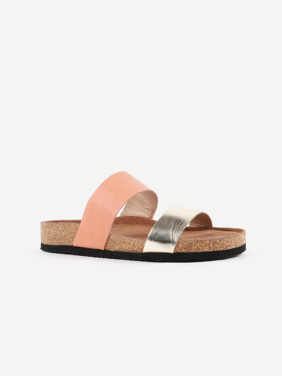 

Carlton London Women Orange Open Toe Flats with Buckles