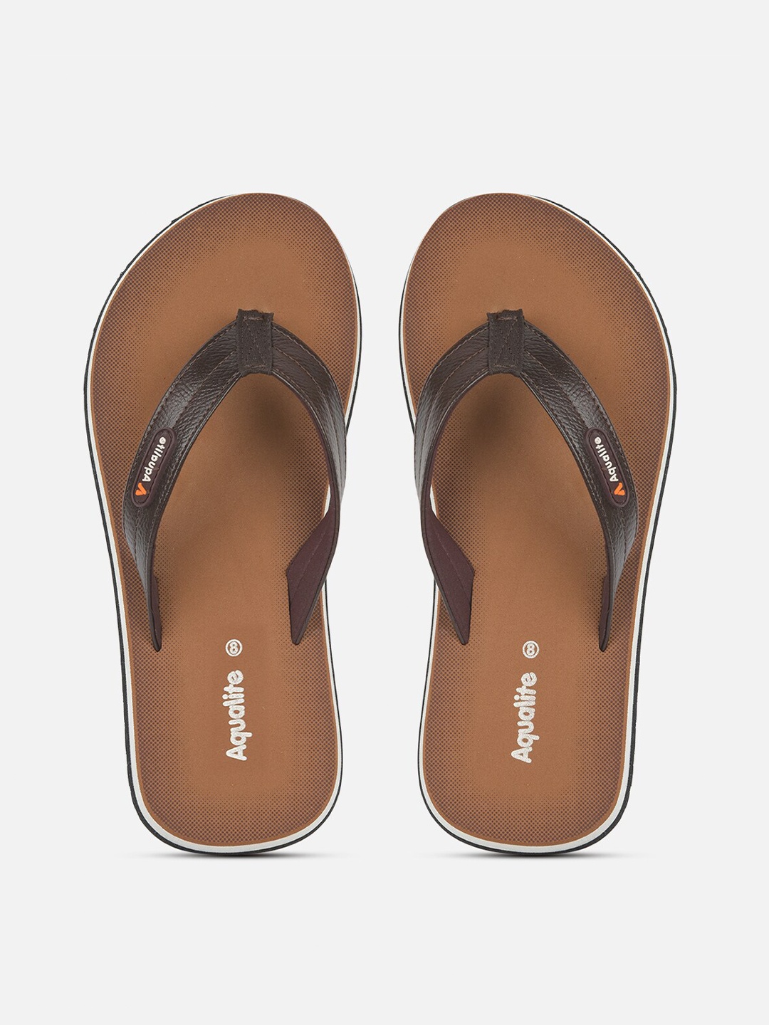 

Aqualite Men Tan Slip-On Slipper